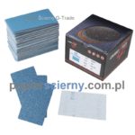 Formatki ścierne Arkusz ścierny 70x125 mm PapierŚcierny G-Trade Arkusz papier ścierny na rzep 70x125 mm Formatka ścierna prostokątna Folia SA331 PapierŚcierny G-Trade