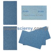 Formatki ścierne Arkusz ścierny 70x125 mm PapierŚcierny G-Trade Arkusz papier ścierny na rzep 70x125 mm Formatka ścierna prostokątna Folia SA331 PapierŚcierny G-Trade