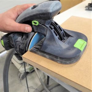 PapierŚcierny G-Trade Szlifowanie MDF Krążek ścierny na rzep 125 mm Papier ścierny 9 otworów Festool