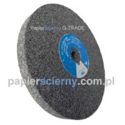 TARCZA SZLIFIERSKA KAMIEŃ PapierŚcierny G-TRADE Tarcza szlifierska 150 mm KAMIEŃ SZLIFIERSKI SZARY z otworem do szlifierki stołowej Papier Ścierny G-TRADE