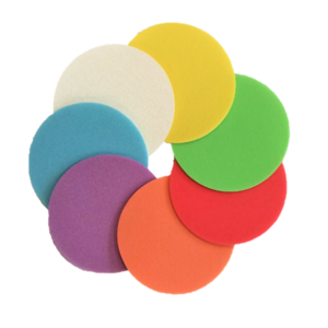 Krążek Ścierny Tkanina Pianka NAPOLEON ABRASILK SOFT GREEN rzep 150mm P4000 - 10sztuk - obrazek 4