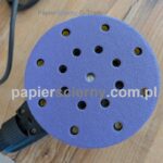 Krążek ścierny 150 mm 17H papier ścierny z otworami PapierŚcierny G-Trade Krążek papier ścierny na rzep 150 mm Ceramiczny 17H otworów Festool BORA1 PapierŚcierny G-Trade