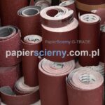 rolki ścierne Płótno ścierne Korundowe PapierŚcierny G-TRADE Pas ścierny bezkońcowy Płótno ścierne na wymiar do szlifierki taśmowej Taśmy szlifierskie PapierŚcierny G-Trade