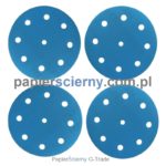 Krążek papier ścierny 125 mm Korund Papier ścierny na rzep 9-otworów DEERFOS SA331 PapierŚcierny G-Trade