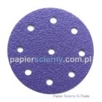 Krążek papier ścierny 125 mm Ceramiczny 9 otworów BORA1 PapierŚcierny G-Trade