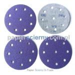 Krążek ścierny 125 mm Ceramiczny Papier ścierny na rzep 9-otworów zew. BORA1 PapierŚcierny G-Trade