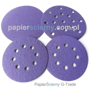 Krążki ścierne Ceramiczne do drewna Festool Makita Bosch Papier ścierny na rzep z otworami BORA1 PapierŚcierny G-Trade