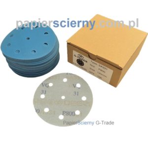 KRĄŻKI ŚCIERNE 125 mm 9H PapierŚcierny G-Trade