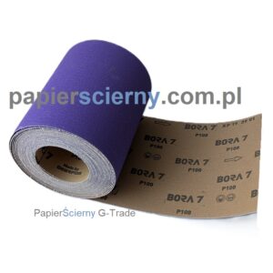 Płótno ścierne ceramiczne 200 mm Rolka ścierna BORA7 do cykliniarki bębnowej PapierŚcierny G-Trade