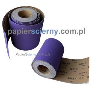 Płótno ścierne ceramiczne 200 mm Rolka ścierna BORA7 do cykliniarki bębnowej PapierŚcierny G-Trade