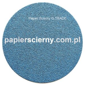 Krążek ścierny 125 mm CYRKONOWY bez otworów Papier ścierny na rzep do Metalu Stali CT18 NAPOLEON PapierŚcierny G-TRADE
