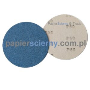 Krążek ścierny 150 mm CYRKONOWY bez otworów Papier ścierny na rzep do Metalu Stali CT18 NAPOLEON PapierŚcierny G-TRADE