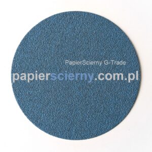 Krążek ścierny 150 mm CYRKONOWY bez otworów Papier ścierny na rzep do Metalu Stali CT18 NAPOLEON PapierŚcierny G-TRADE