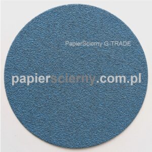 Krążek ścierny 180 mm CYRKONOWY bez otworów Papier ścierny na rzep do Metalu Stali CT18 NAPOLEON PapierŚcierny G-TRADE