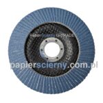 Tarcza ścierna 125 mm FLAP DYSK otw.22,25 T29 lamela BLUE PapierŚcierny G-TRADE Tarcza ścierna listkowa 125 mm otwór 22 mm FLAP DYSK LAMELKOWY Cyrkon G-TRADE PapierŚcierny