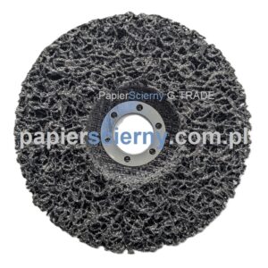 Tarcza z włókniny ściernej 125 mm STRIP DISC Ściernica włosy murzyna do usuwania rdzy farby Metalu PapierŚcierny G-TRADE