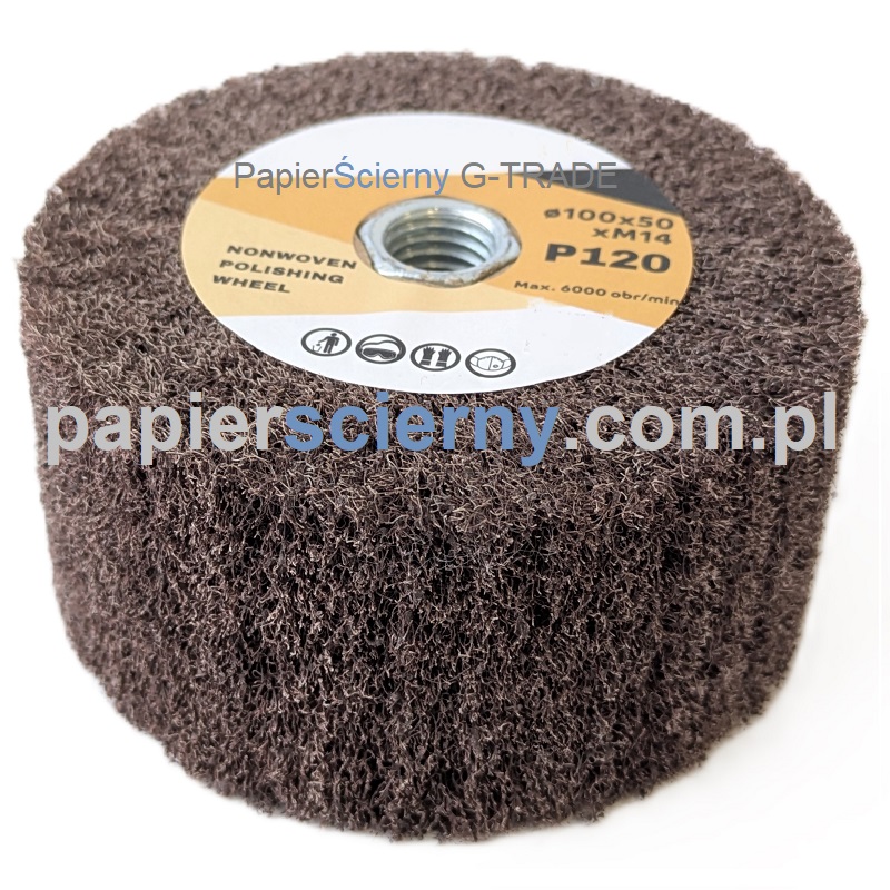 Ściernica Włóknina ścierna 100x50 mm PapierŚcierny G-TRADE