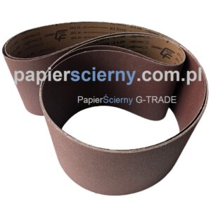 Pas bezkońcowy 200 x 3200 mm na płótnie KLX610 Taśma ścierna do metalu Wybór Granulacji P40 - P240 PapierŚcierny G-TRADE
